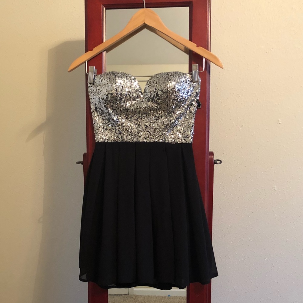 Agaci sequin mini dress
